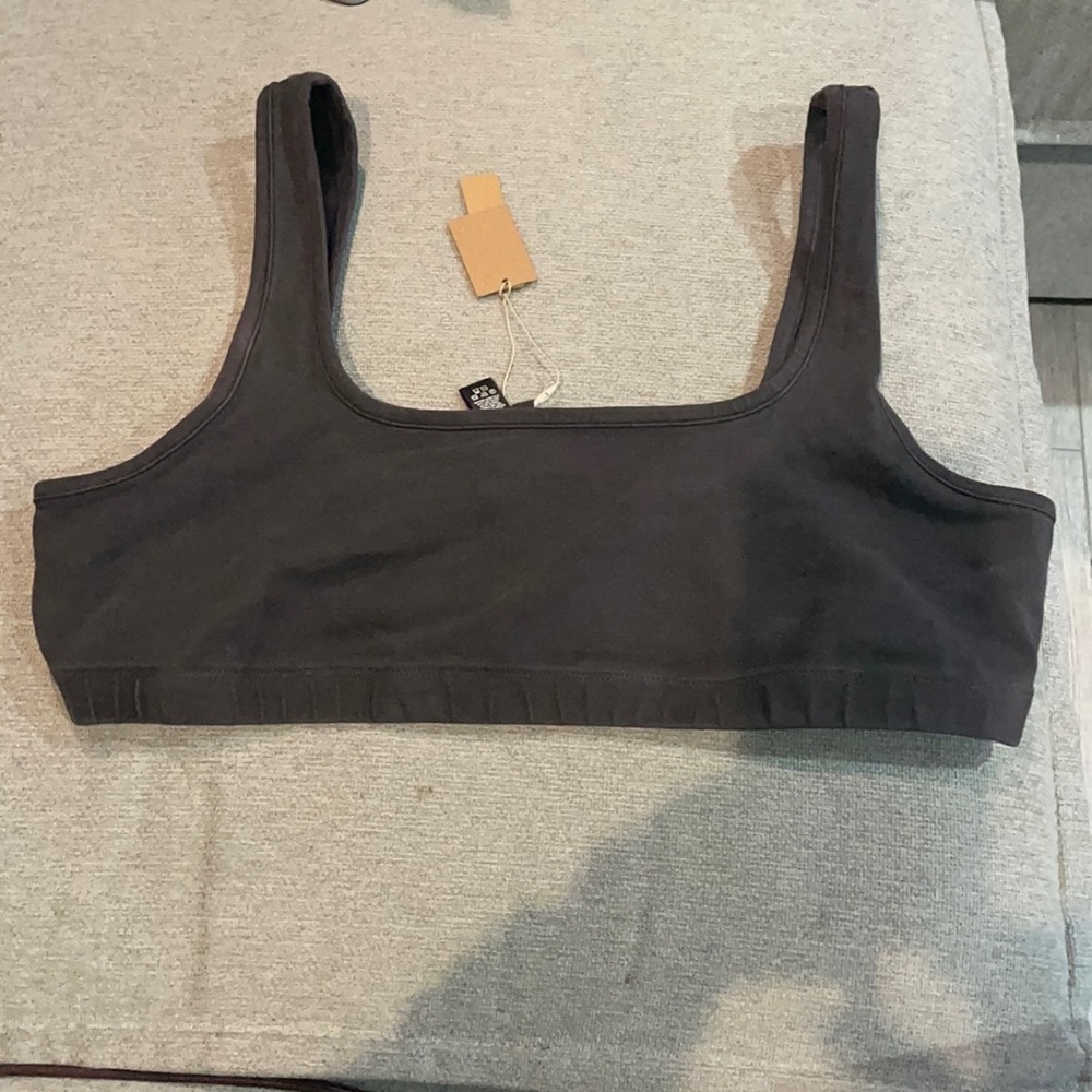 Skims Outdoor Basics Wide Neck Bralette